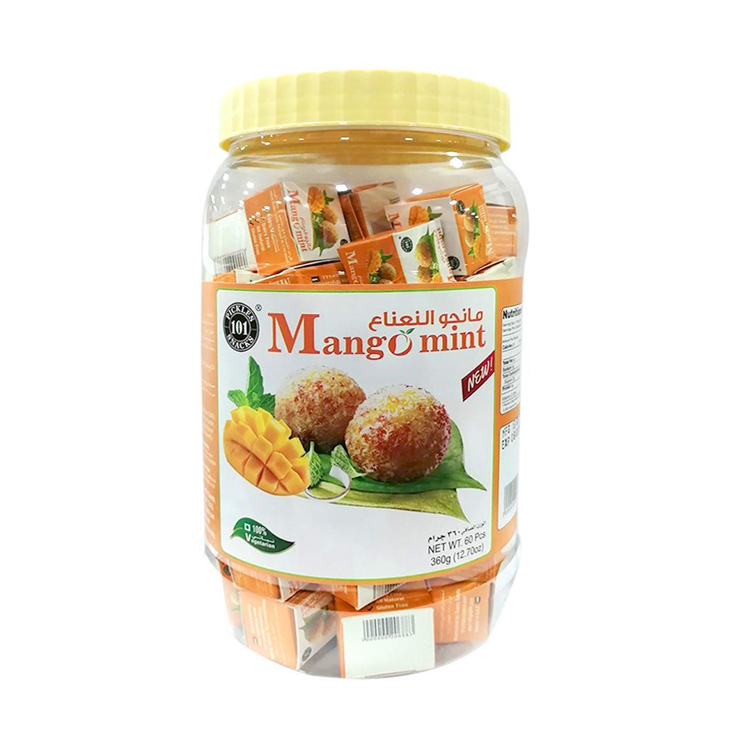 101 BANARASI MANGO MINT 60 PCS JAR