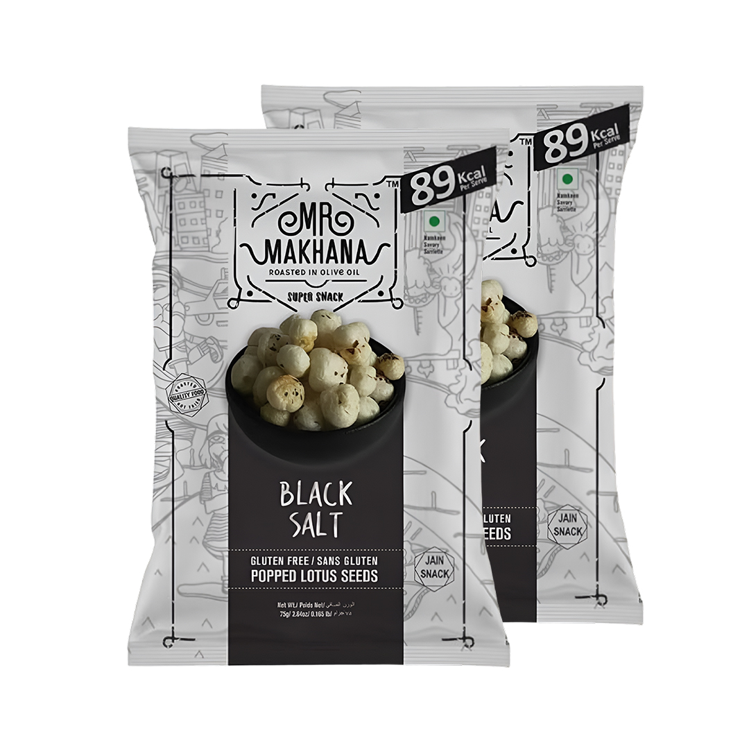 MR MAKHANA BLACK SALT 75GX2