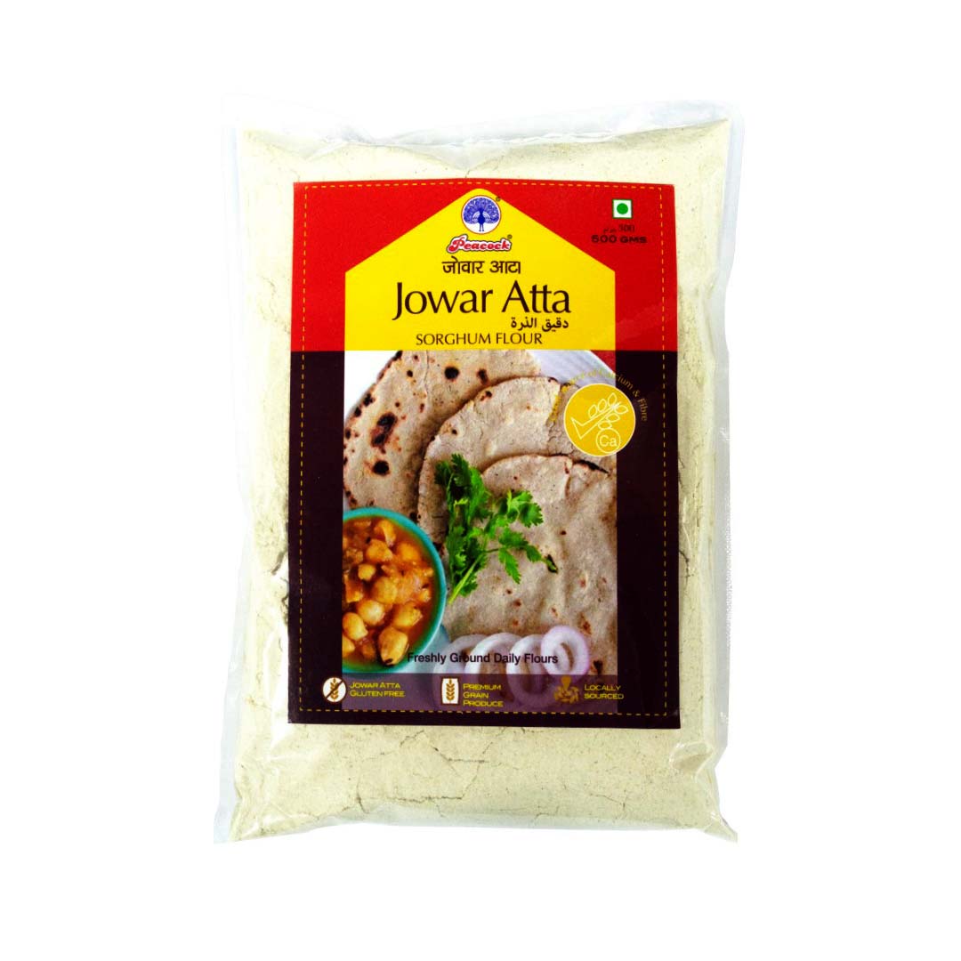 PEACOCK JAWAR ATTA 500G