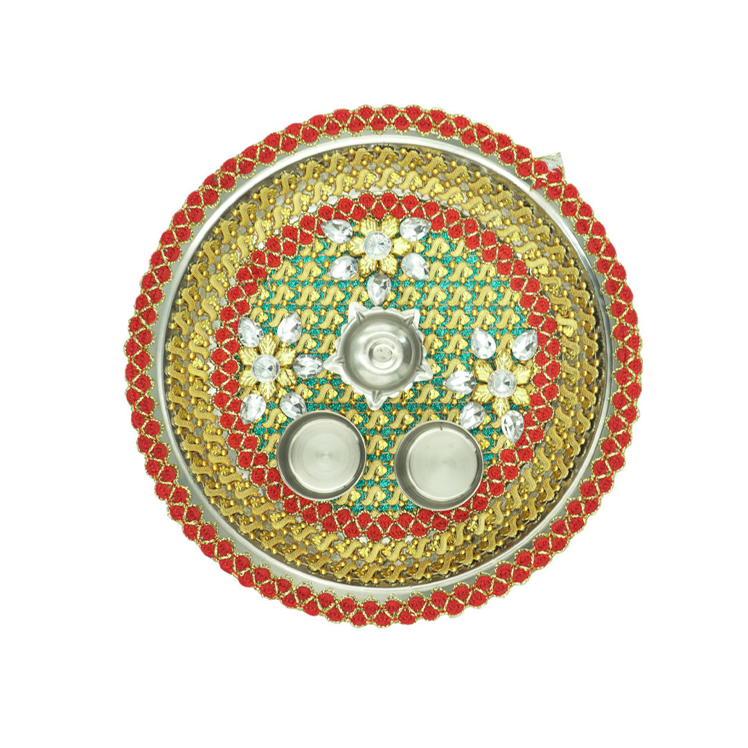 DIWALI POOJA PLATE NO 3