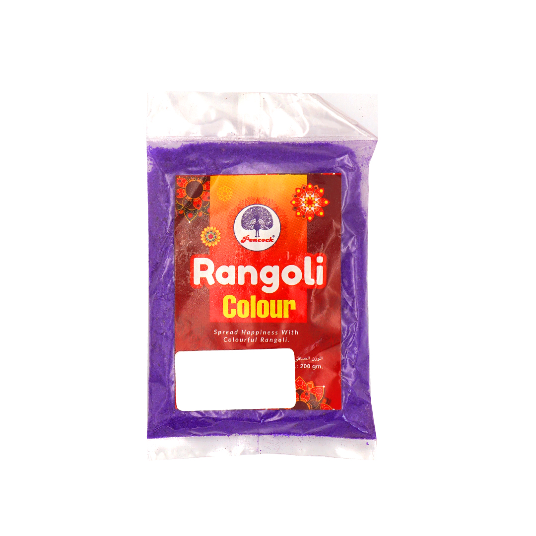 RANGOLI MIX COLOUR VIOLET 200GM