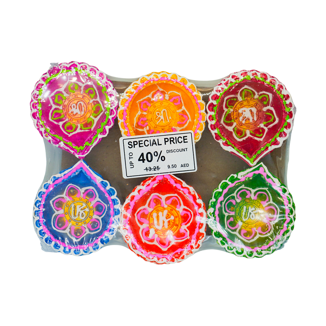 DIYA RANGOLI 3 (1X6)