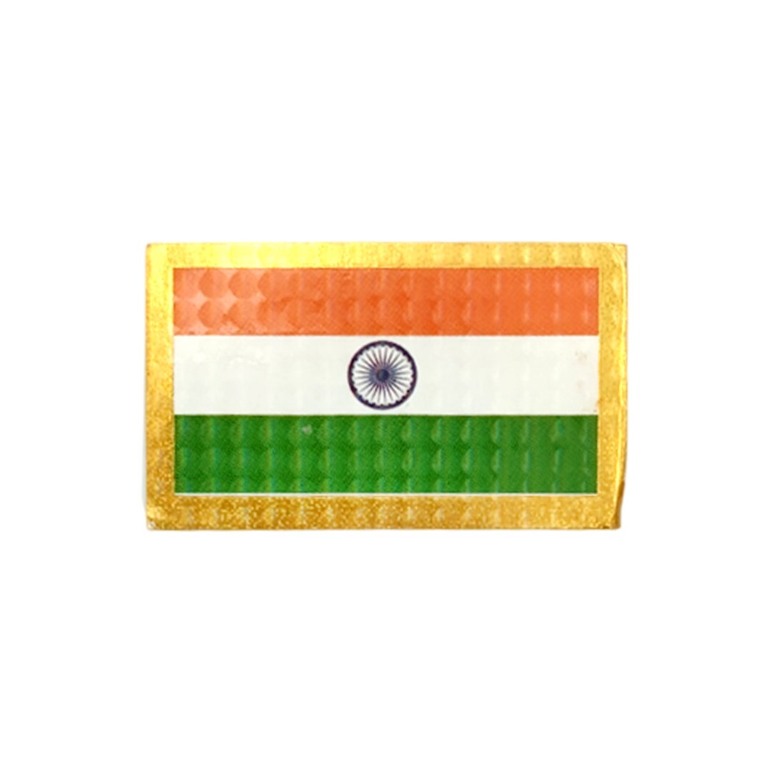 INDIA BADGE FLAG BIG