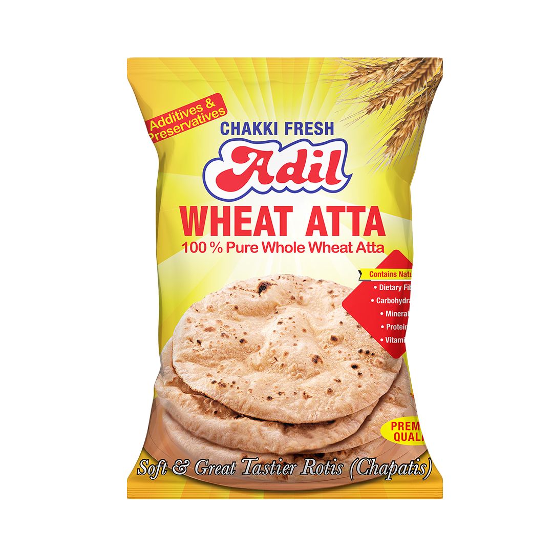 ADIL WHEAT CHAKKI FRESH ATTA 5KG