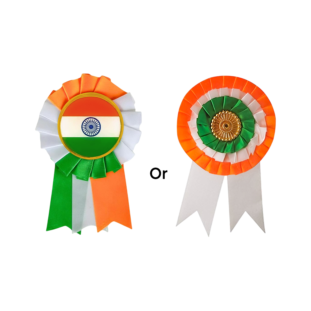 INDIA RIBBON BADGE