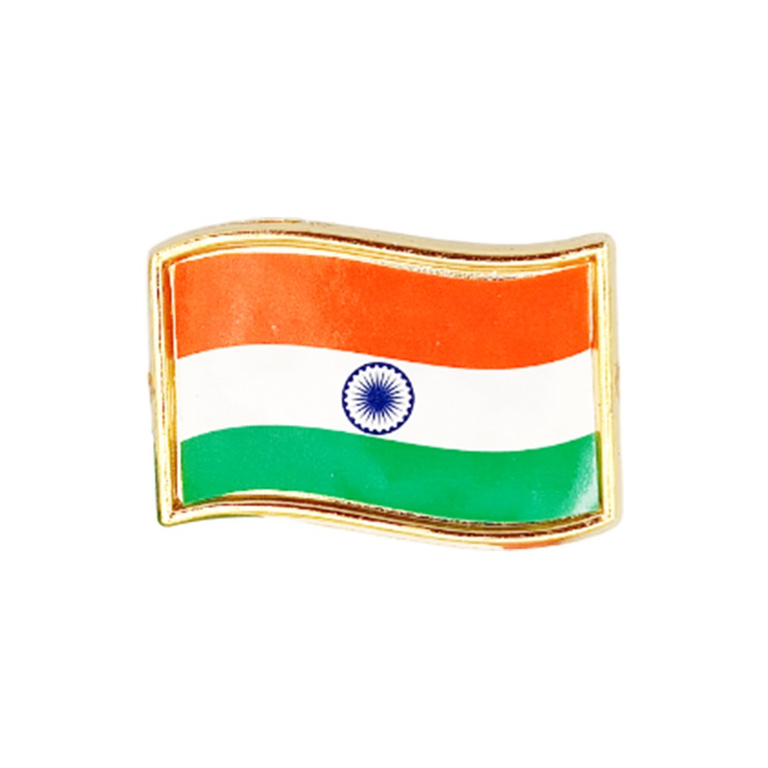 INDIA BADGE FLAG SMALL