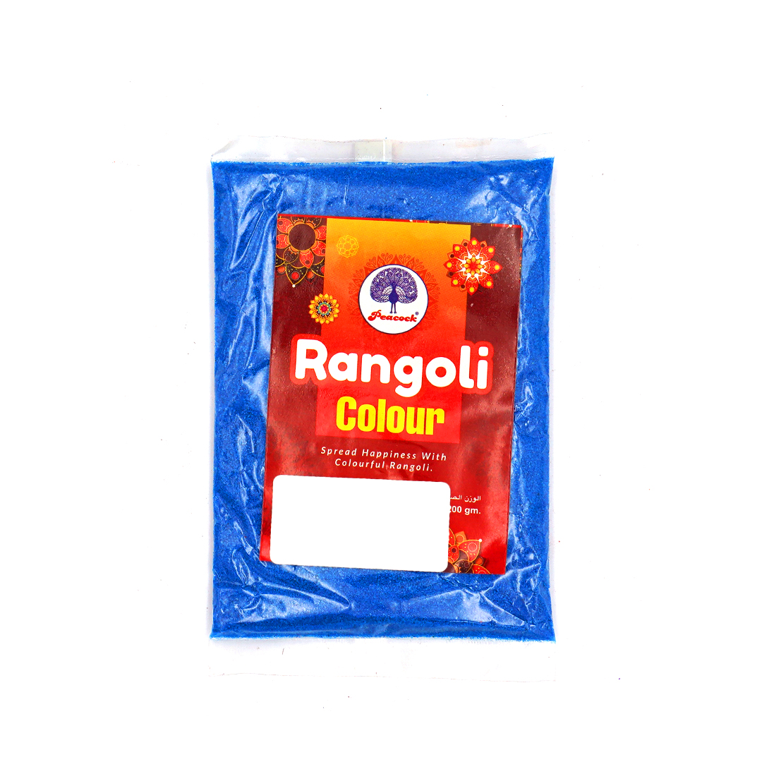 RANGOLI MIX COLOUR BLUE 200GM