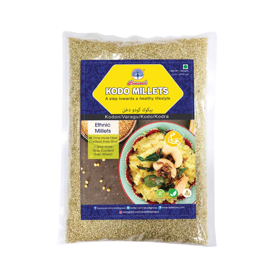 PEACOCK KODO MILLETS 500 GM