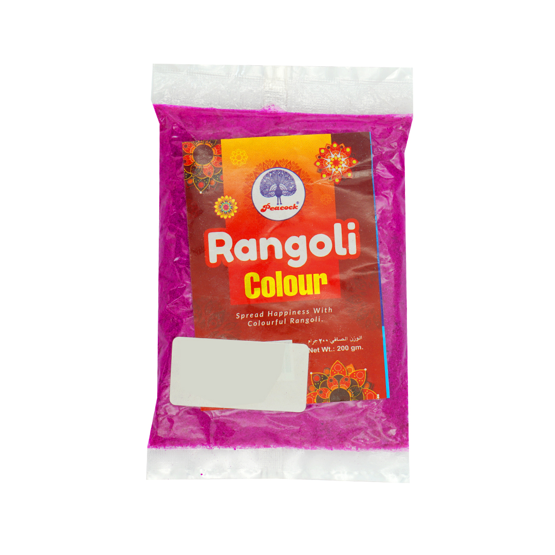 RANGOLI MIX COLOUR PINK 200GM