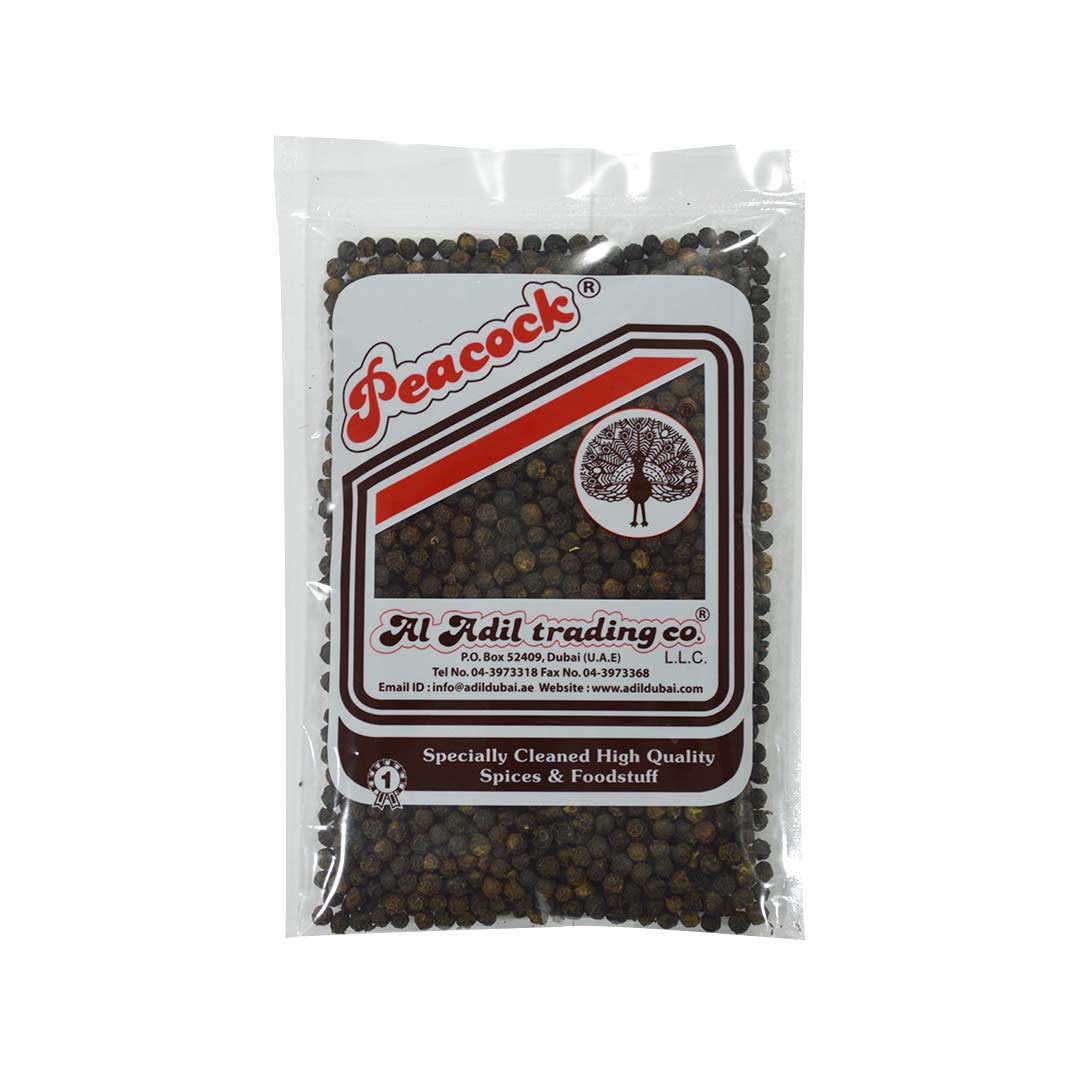 PEACOCK BLACK PEPPER WHOLE NO1 100G