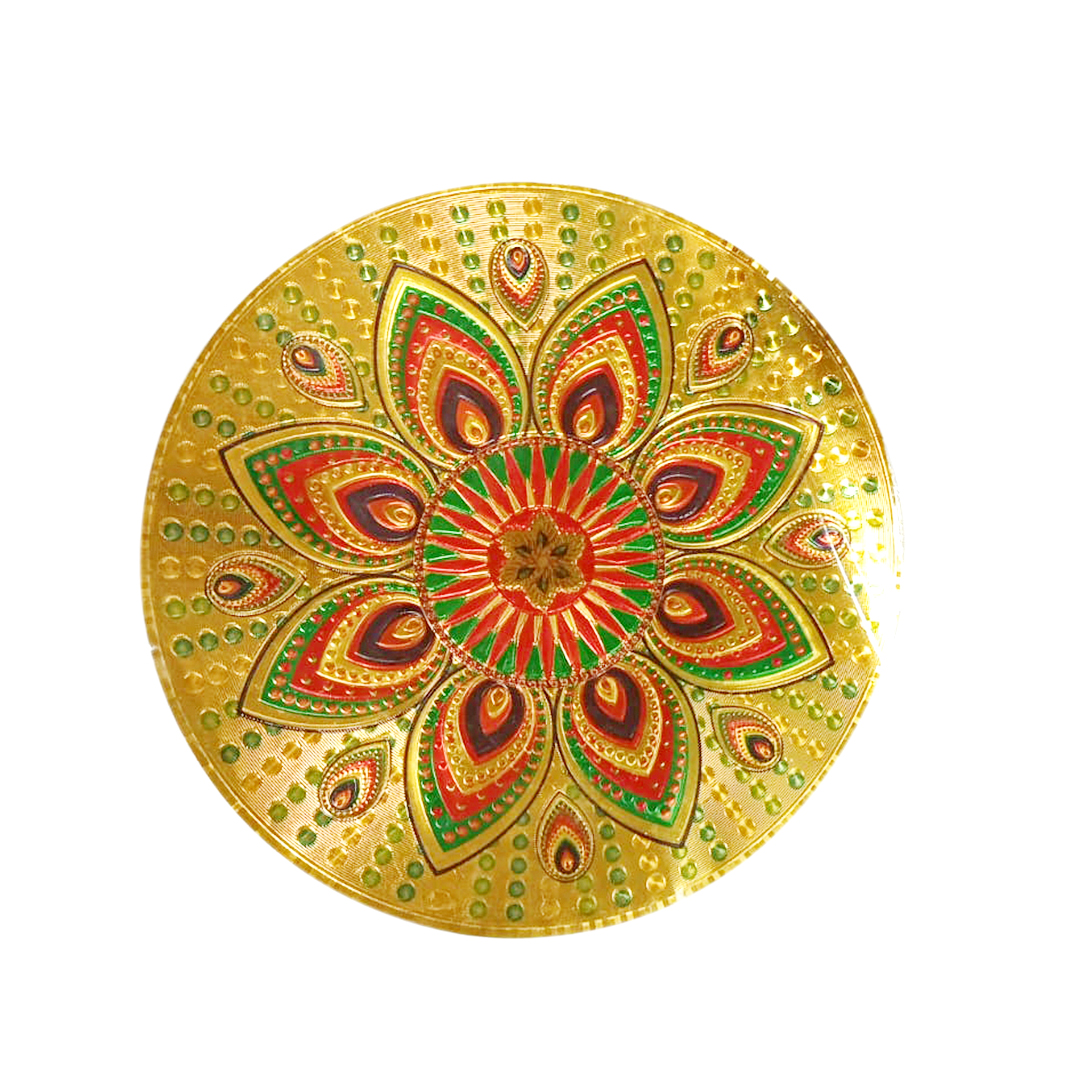 RANGOLI STICKER ROUND BIG