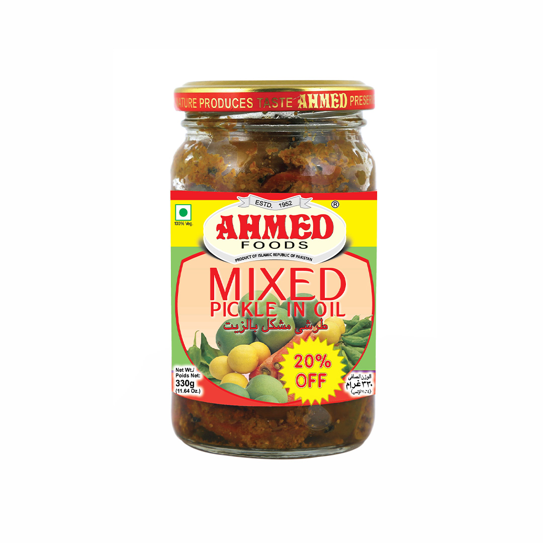 AHMED MIXED PICKLE 330G 20% OFF