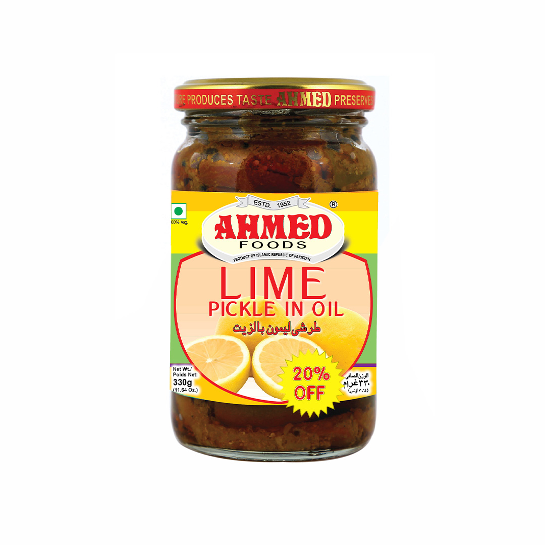 AHMED LIME PICKLE IN OIL 330G 20%OFF