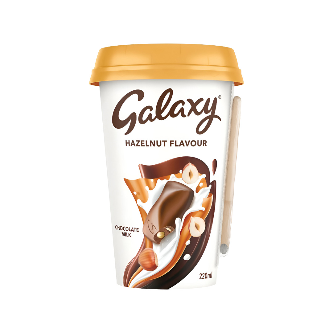 GALAXY HAZELNUT FLAVOUR MILK 220 ML