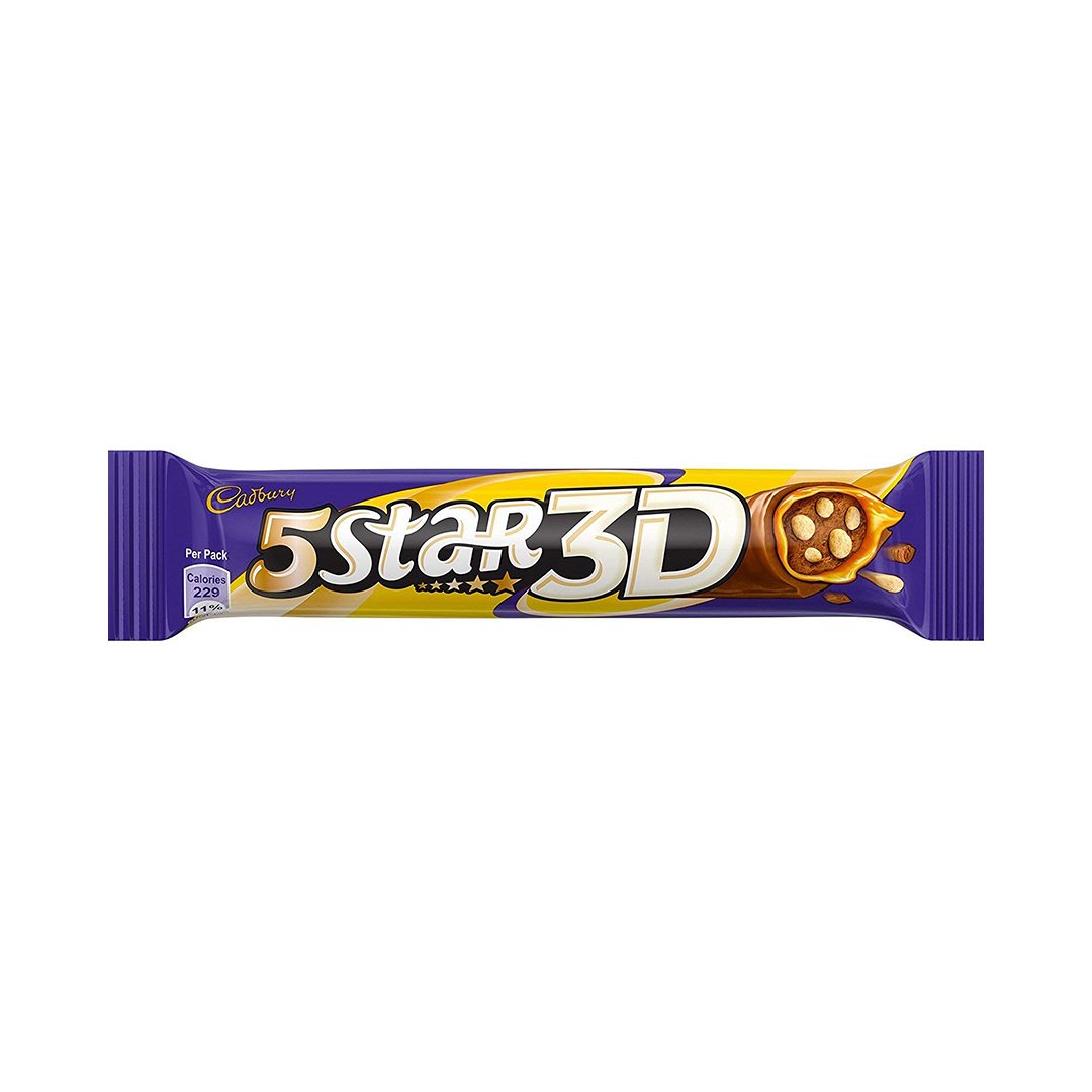 5 STAR 3D CHOCOLATE 42 GM