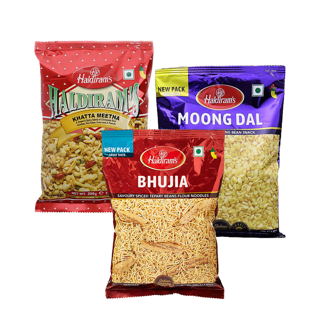 HALDIRAMS NAMKEEN ASRTD. 200GM*3PC SP.OFFER