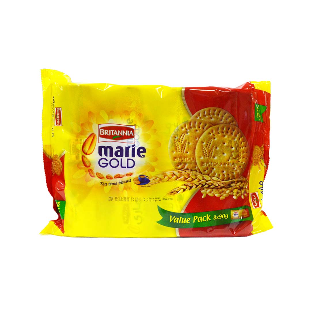 BRITANNIA MARIE GOLD VALUE PACK 8X8X80GM