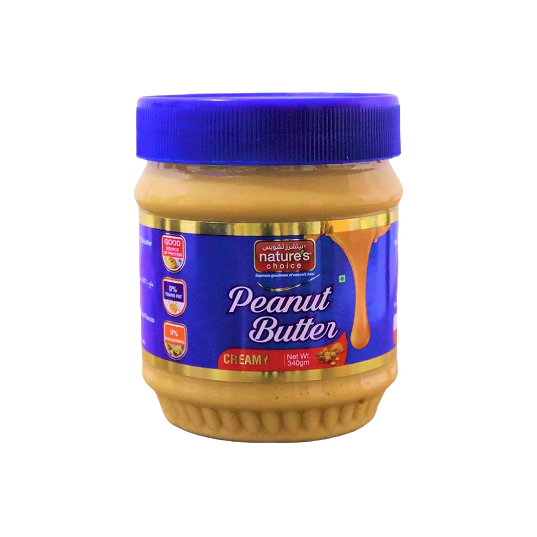 NATURES CHOICE PEANUT BUTR CRMY 340GM