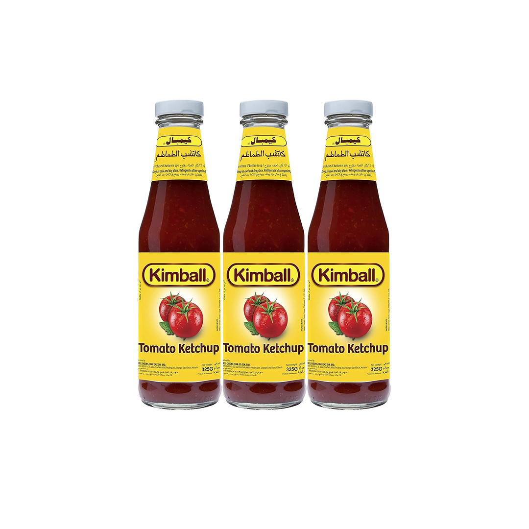 TOMATO KETCHUP 325G 2+1FREE
