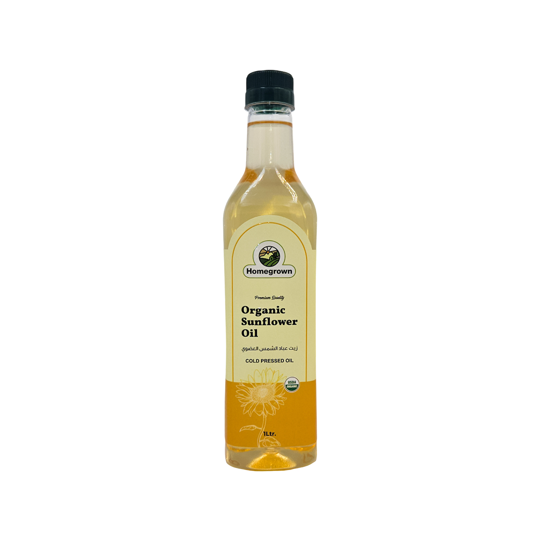 HOMEGROWN ORGANIC SUNFLOWER OIL 1 LTR 