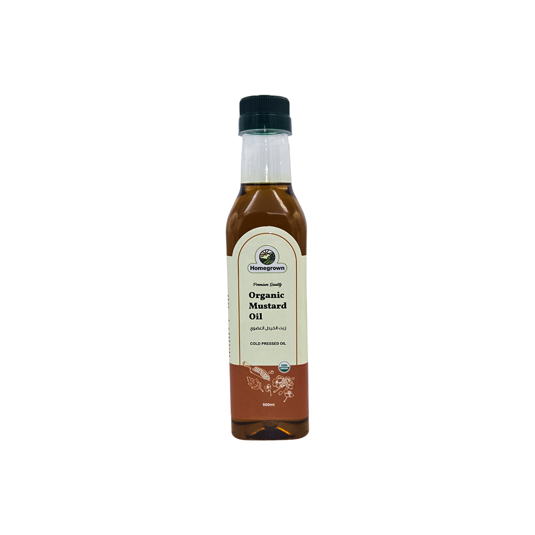 HOMEGROWN ORGANIC MUSTARD OIL 500 ML 