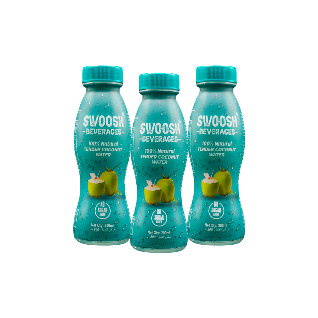 SWOOSH TENDER COCONUT WATER 200ML 2+1 OFFER