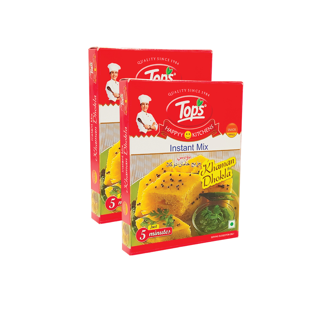 TOPS KHAMAN DHOKLA 160GM X 2 PCS