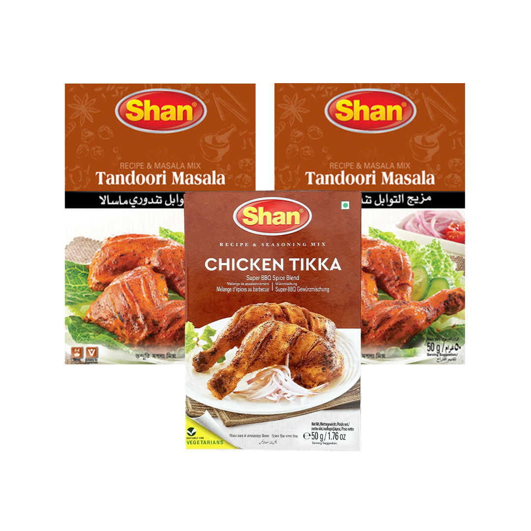 SHAN TANDOORI  2+1 CHICKEN TIKKA BBQ