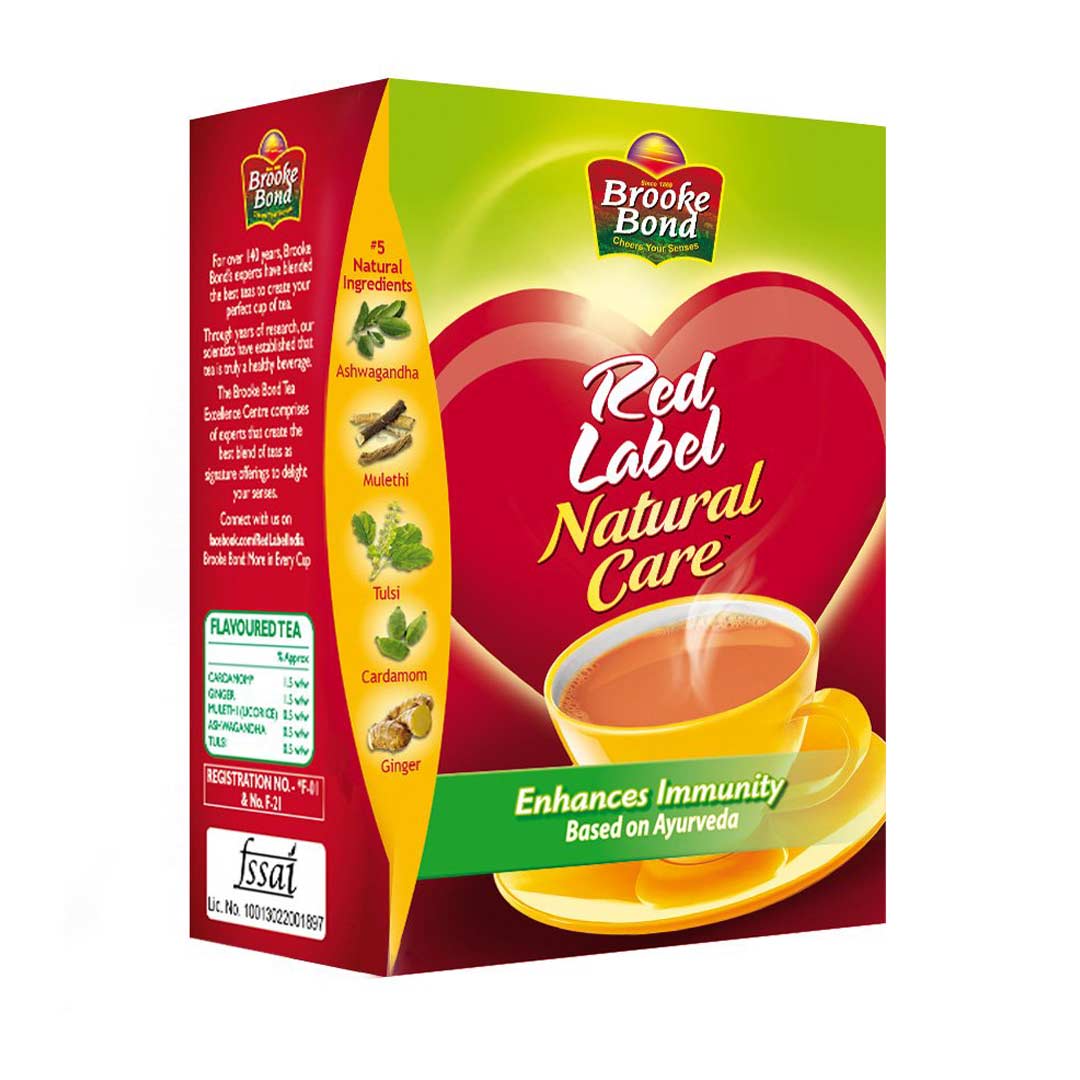 BROOKE BOND RED LABEL NATURAL CARE  250G