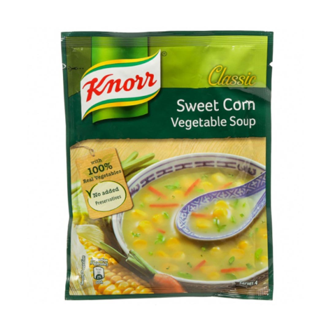 KNOR SWT CORN VEG SOUP 44GM