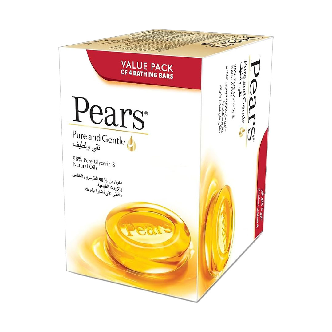 Pears Pure & Gentle Soap 125G - Value Pack