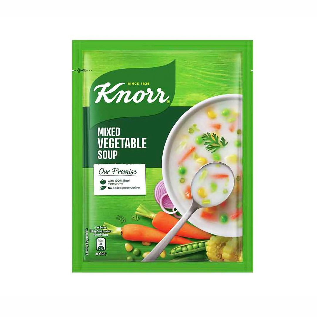 KNORR MIXED VEGETABLE SOUP 42 GM U2