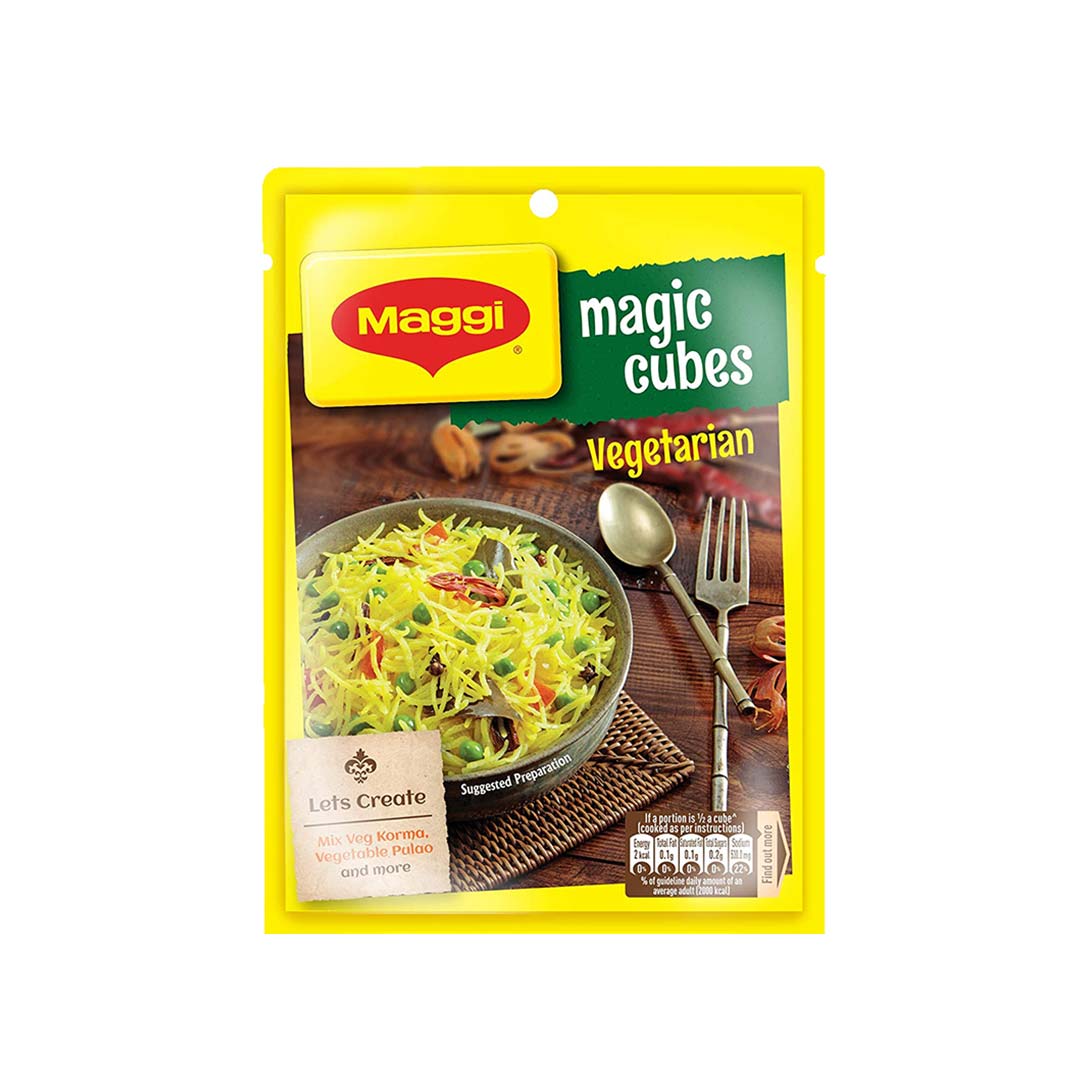 MAGGI MAGIC CUBES MASALA 40G 4G X 10PC