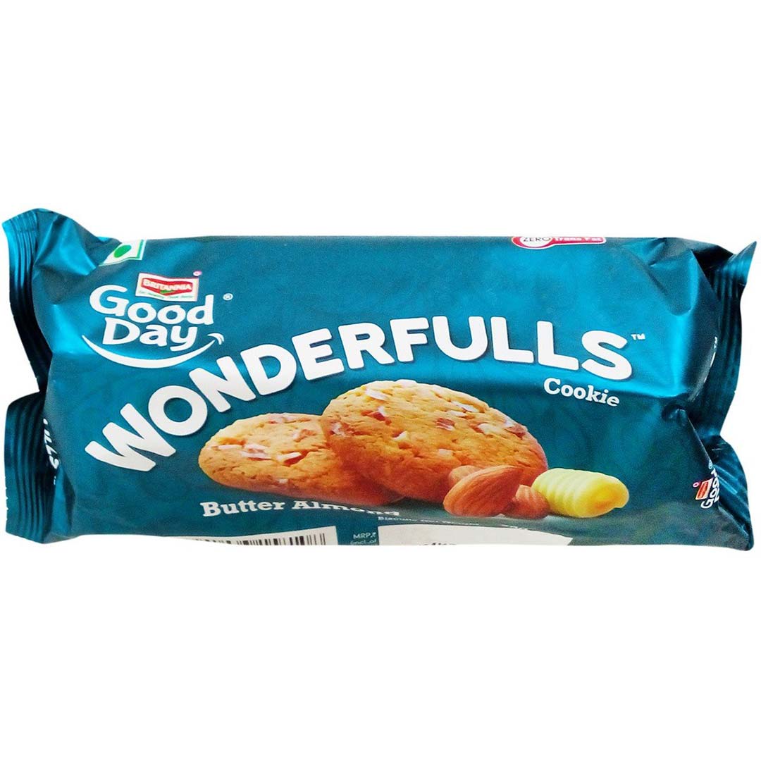 BRITANNIA WONDERFULLS BUTTER ALMOND 75GM