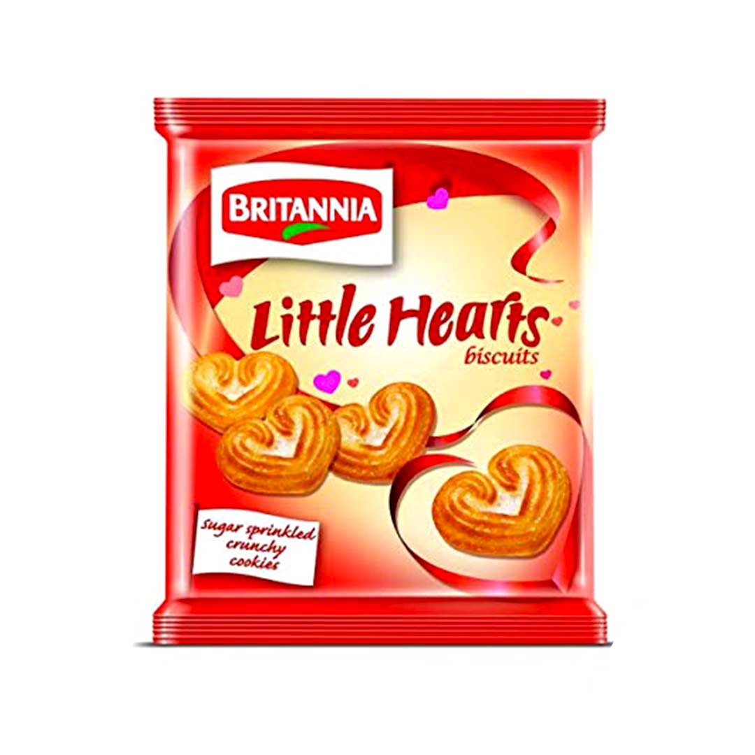 BRITANNIA LITTLE HEARTS BISCUITS 50GM