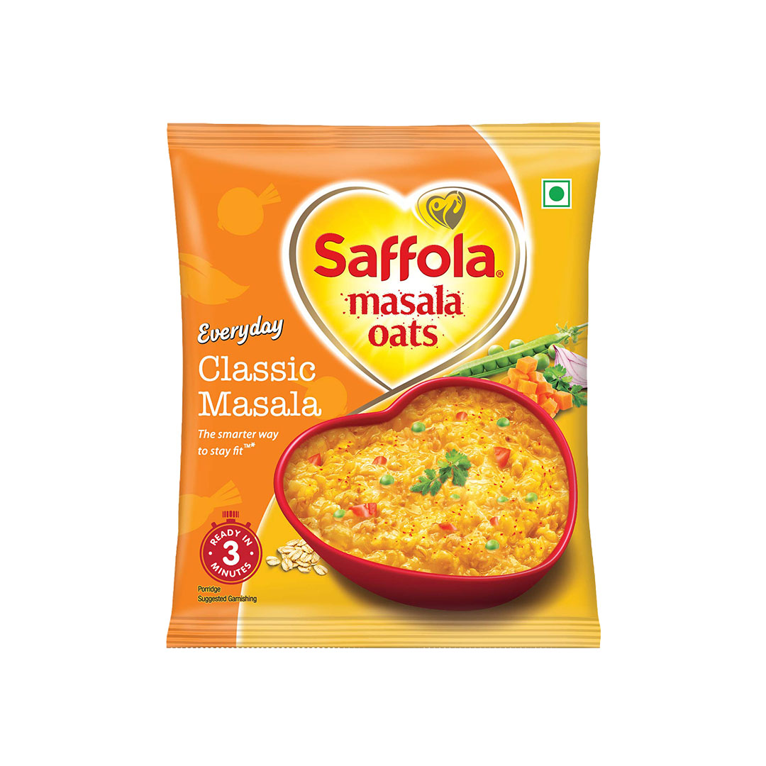 SAFFOLA MASALA OATS CLASSIC MASALA - 38 GM