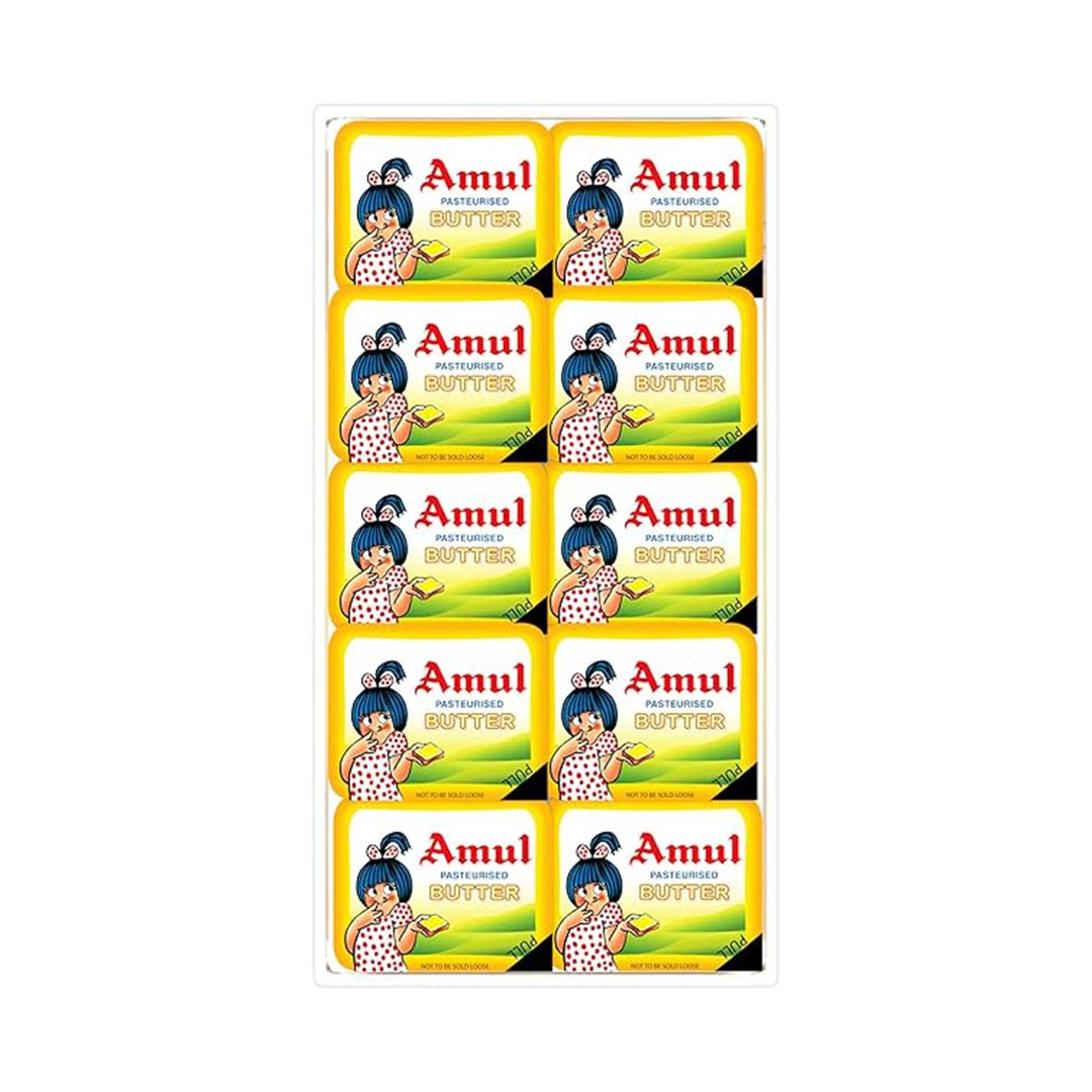 AMUL BUTTER SCHOOL PACK 10 X 10GM 