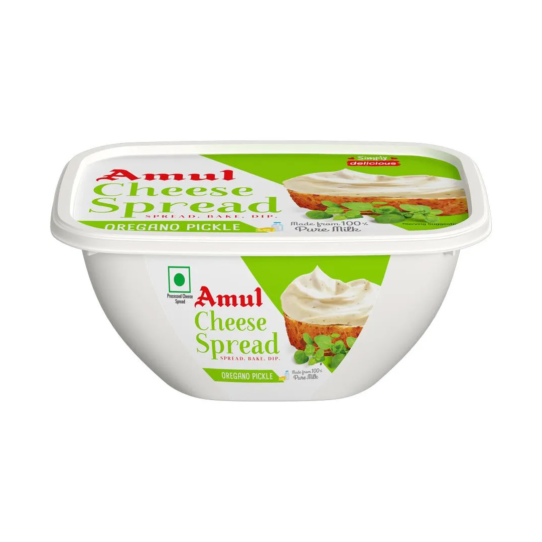 AMUL CHEESE SPREAD OREGANO PICKLE 200GM