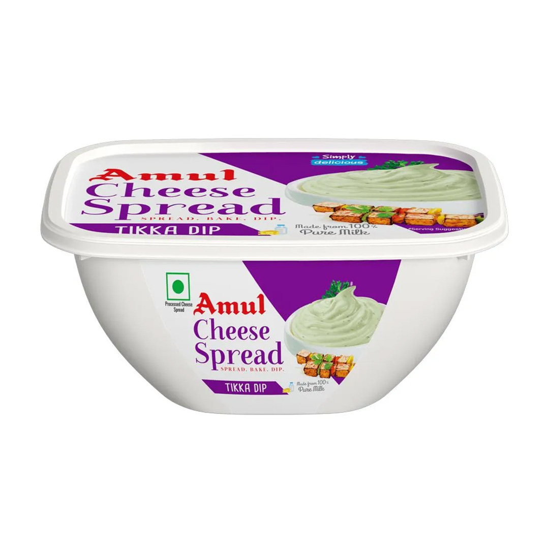 AMUL CHEESE SPREAD TIKKA DIP 200GM