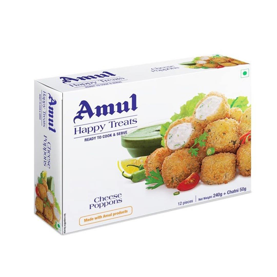 AMUL CHEESE POPPONS 300GM