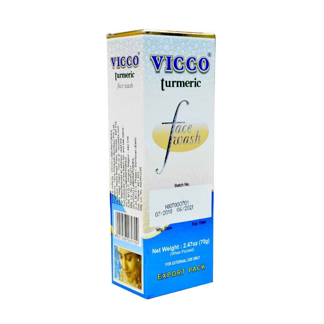 VICCO TURMERIC FACE WASH 70 GM
