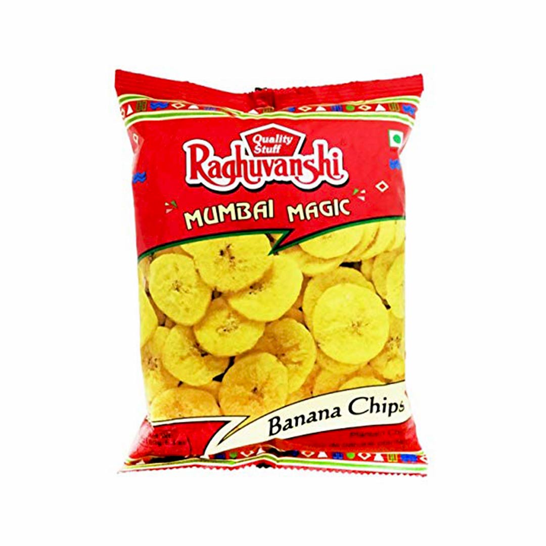 RAGHUVANSHI BANANA WAFER YELLOW 180G