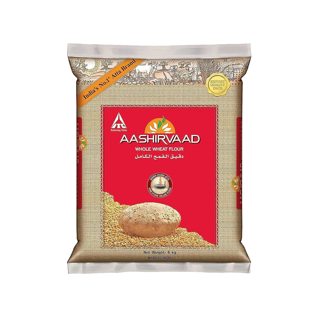 AASHIRVAAD WHOLE WHEAT FLOUR 5KG