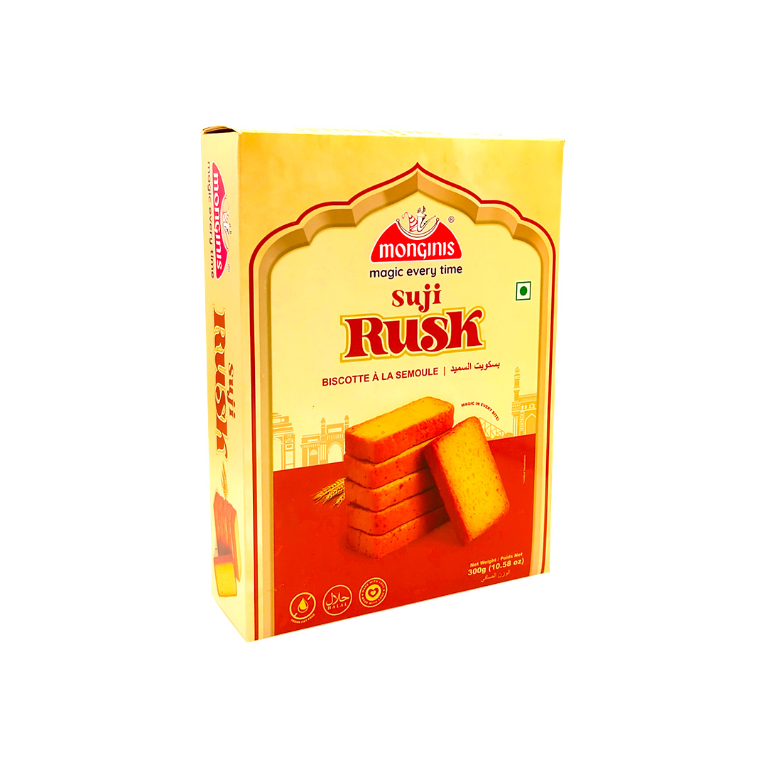 MONGINIS SUJI RUSK 250 GMS