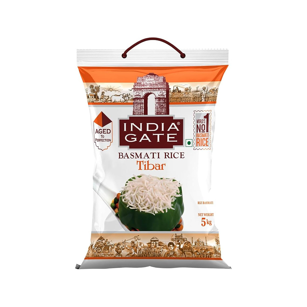 INDIAGATE TIBAR BASMATI RICE 5KG