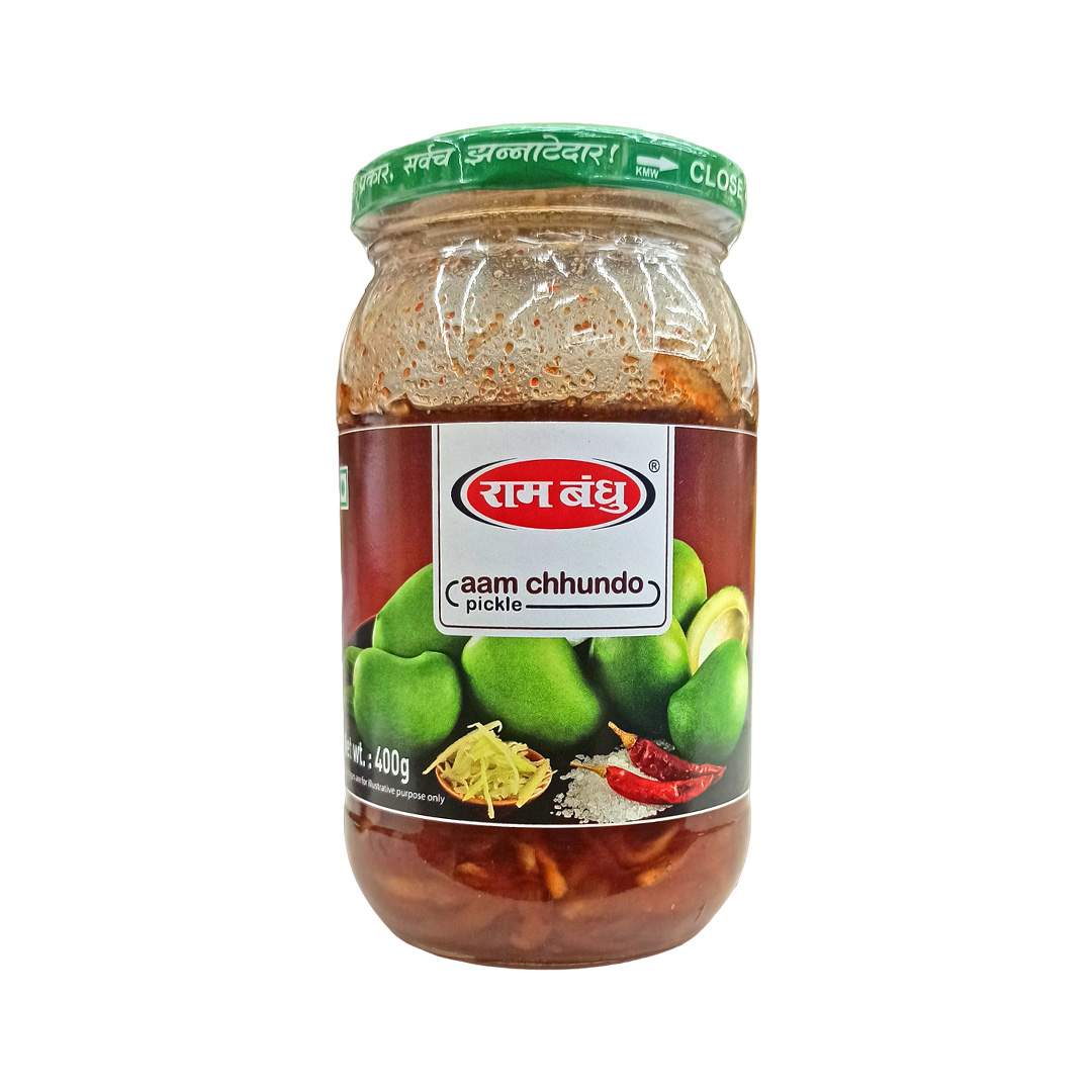 RAM BANDHU CHHUNDO PICKLE 400 GM