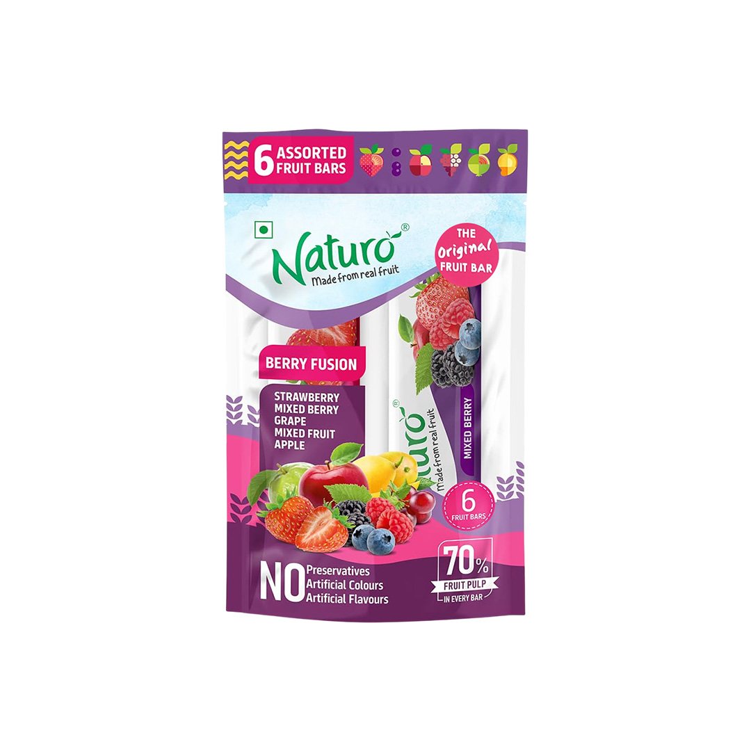 NATURO BERRY FUSION MINI POUCH 42G (6PC)