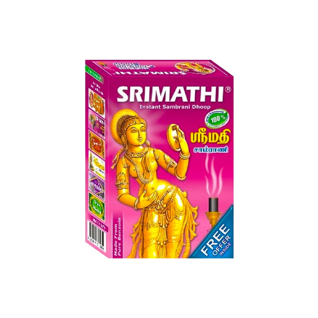 SRIMATHI SAMBRANI DHOOP 20STK