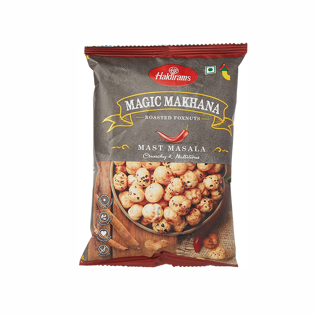 HALDIRAMS ROASTED FOXNUTS 30GM MAST MASALA