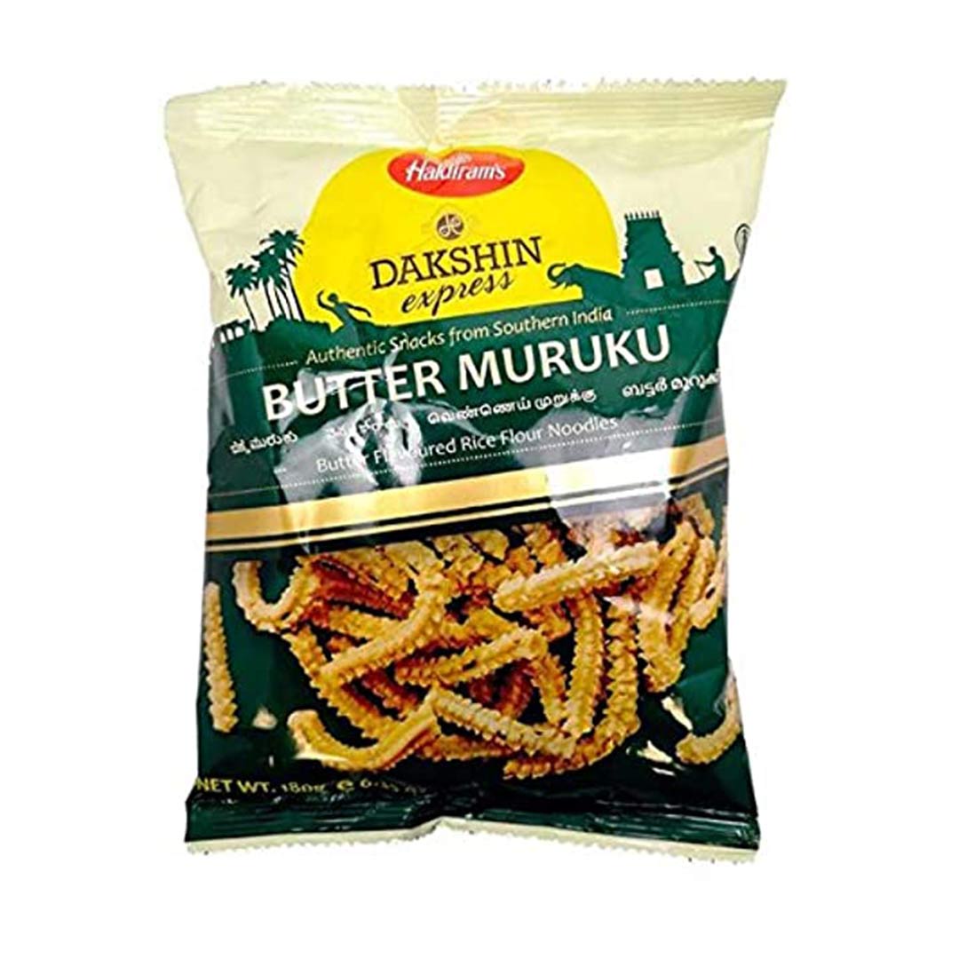 HALDIRAMS DAKSHIN EXPRESS BUTTER MURUKKU 180GM